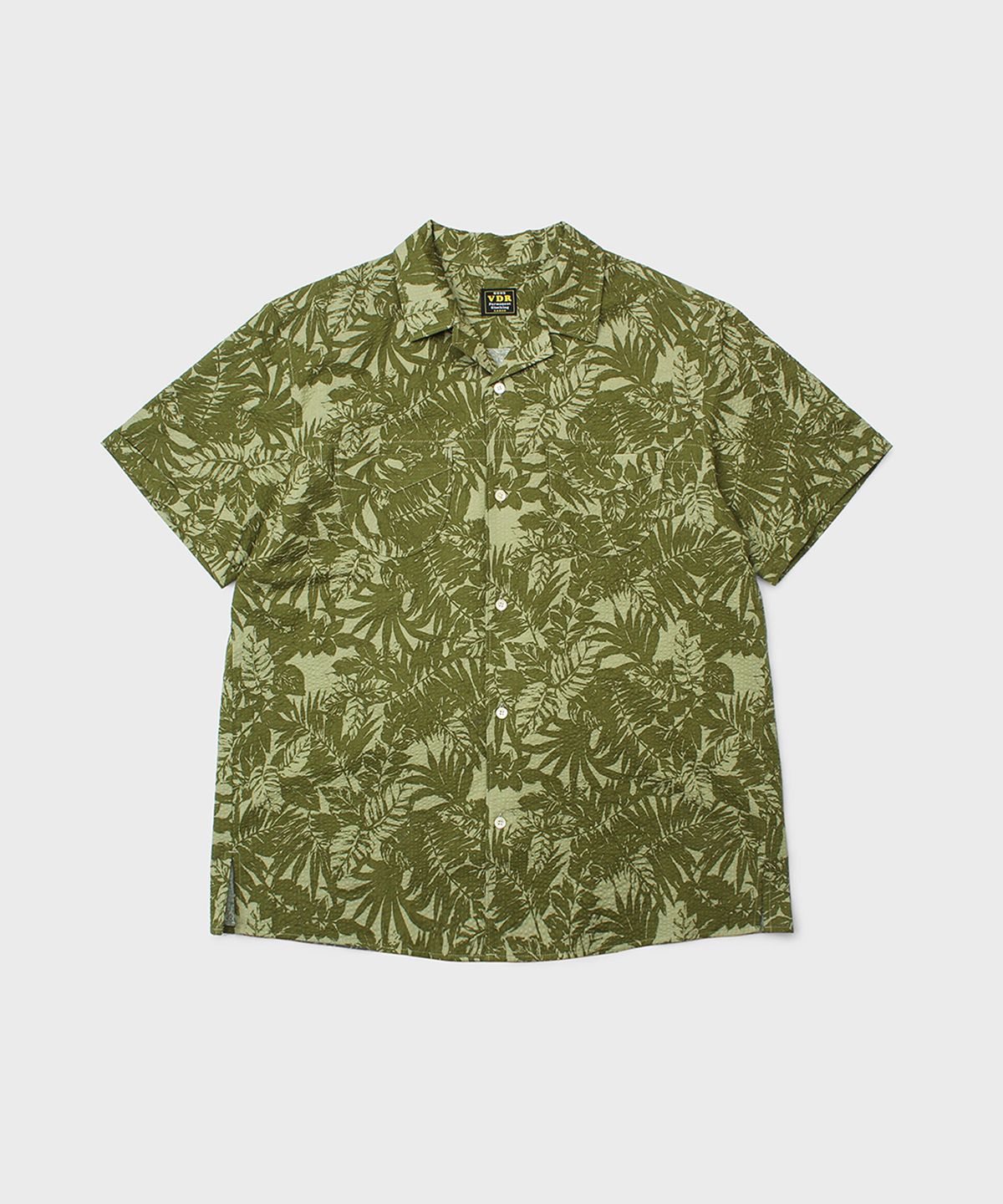 비디알(VDR) BOTANICAL HAWAIIAN SHIRTS [Peaceful Green]
