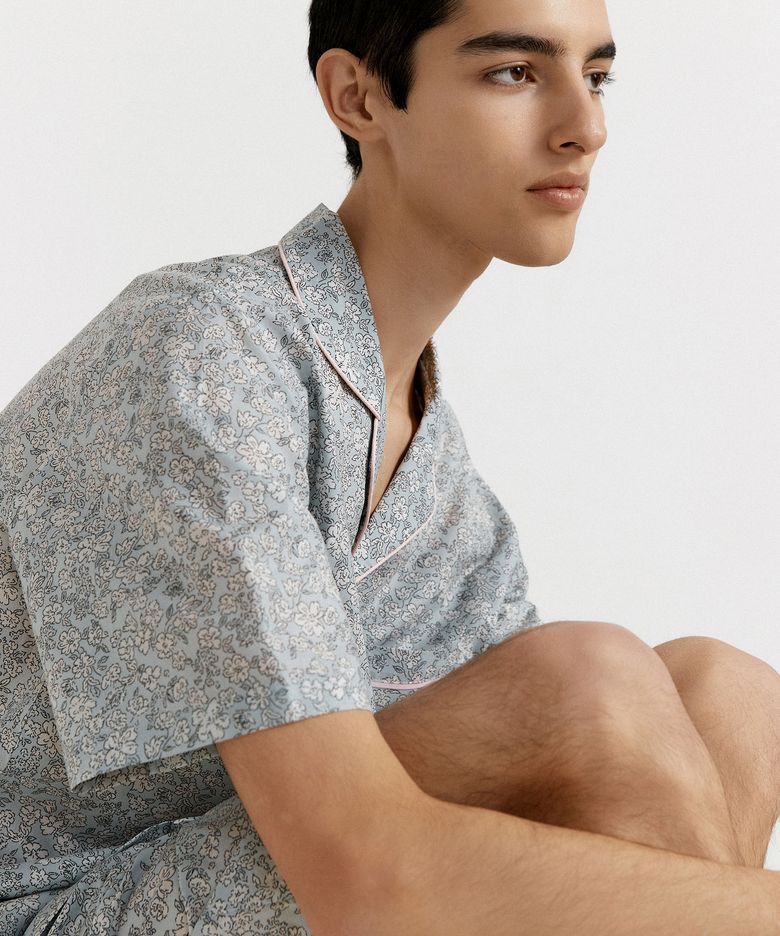 (m) Elevenses Tea Short Pajama Set