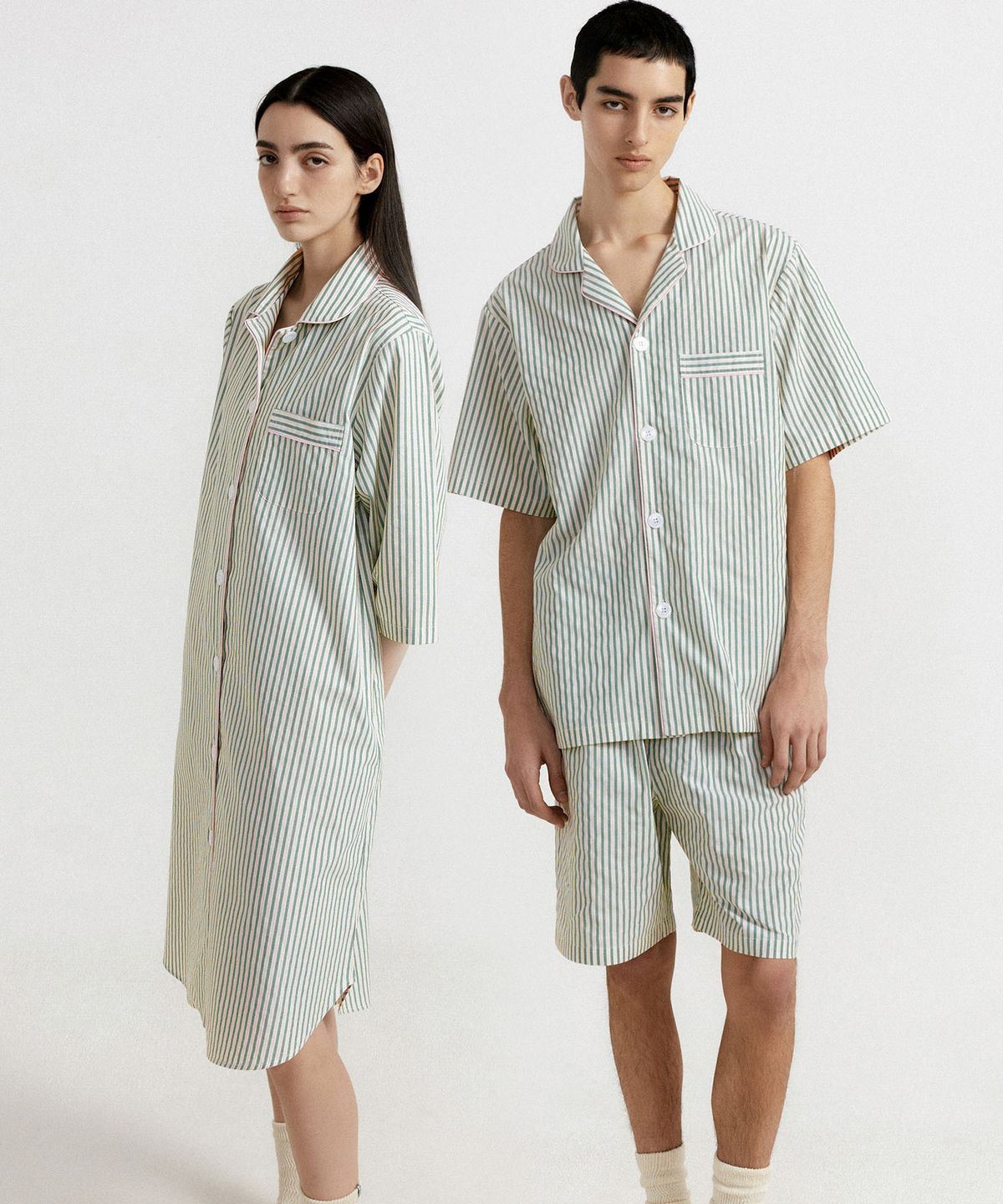 조스라운지(JO'S LOUNGE) (couple) Paradise Short Pajama Set + Lounge Shirt