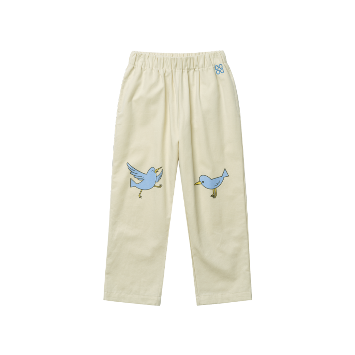 라메종드도도(LA MAISON DE DODO) Simply Dodo Pants with Blue Birds (Ivory)_아동용 바지