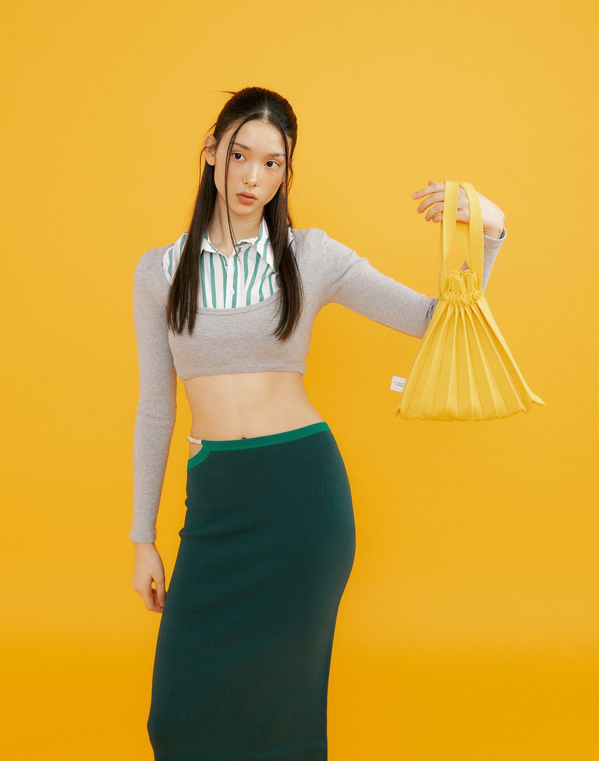 플리츠마마(PLEATSMAMA) 미니버블백 프리지아