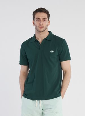 [L~3XL] 심볼 자수 피케 티셔츠_4 COLOR