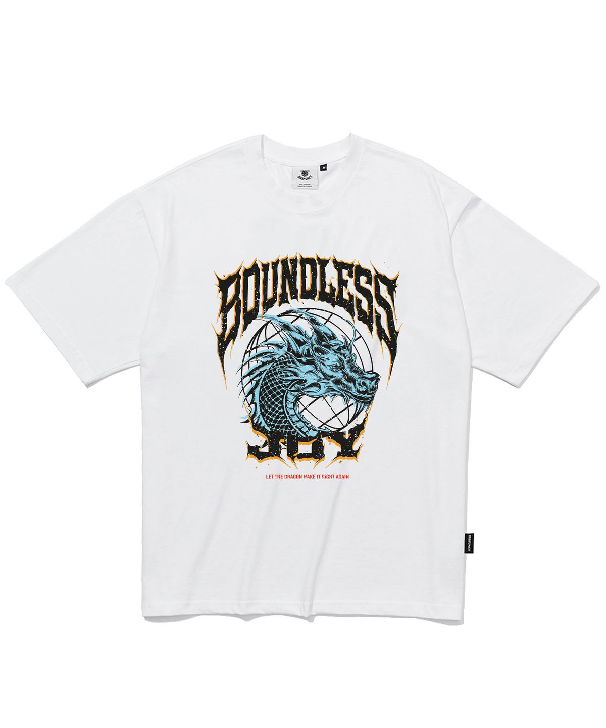 디스펑트(DYSFUNCT) THE DRAGON T-SHIRT (WHITE)