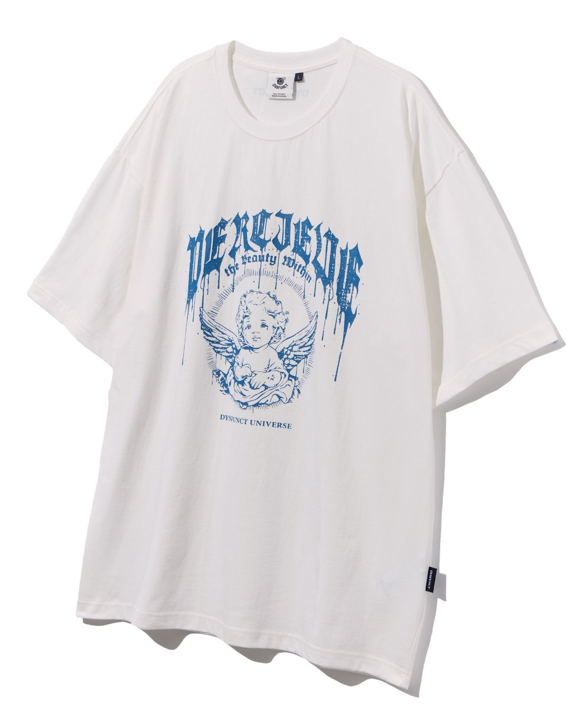 디스펑트(DYSFUNCT) ANGELIC PIGMENT  T-SHIRT (CREAM)