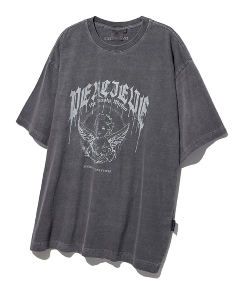 ANGELIC PIGMENT T-SHIRT (CHARCOAL)