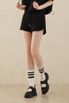 엔타르티카 미니 밴딩 숏팬츠 블랙