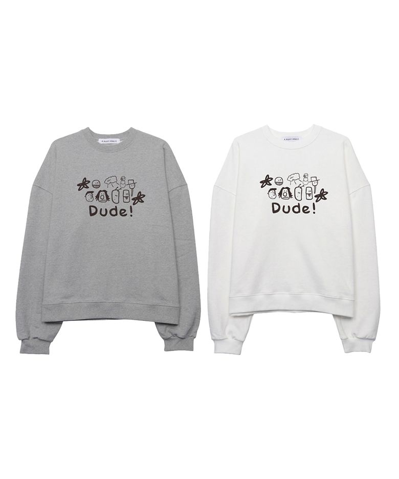 Heavycotton dude sweatshirt (2 Color)