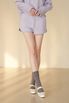 엔타르티카 미니 밴딩 숏팬츠 퍼플