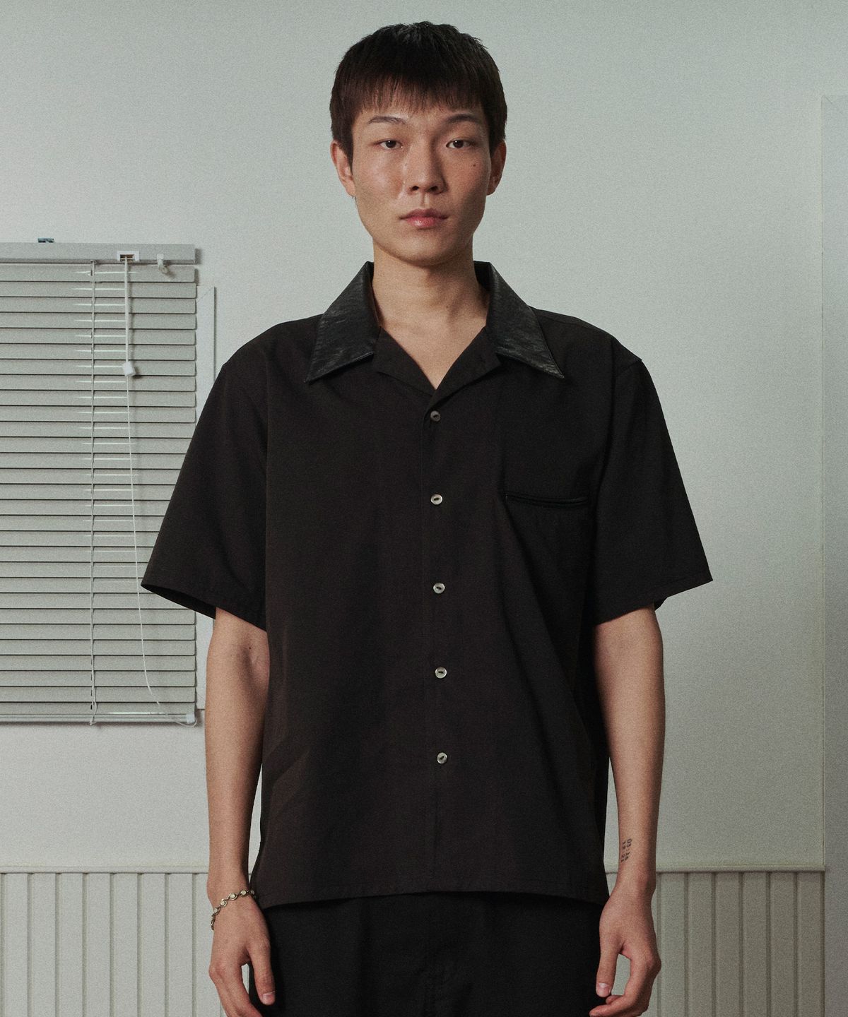 무라(MURRA) 웨스턴 볼링 셔츠 _ 블랙