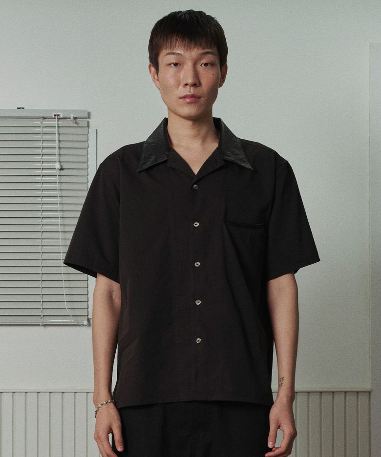 웨스턴 볼링 셔츠 _ 블랙