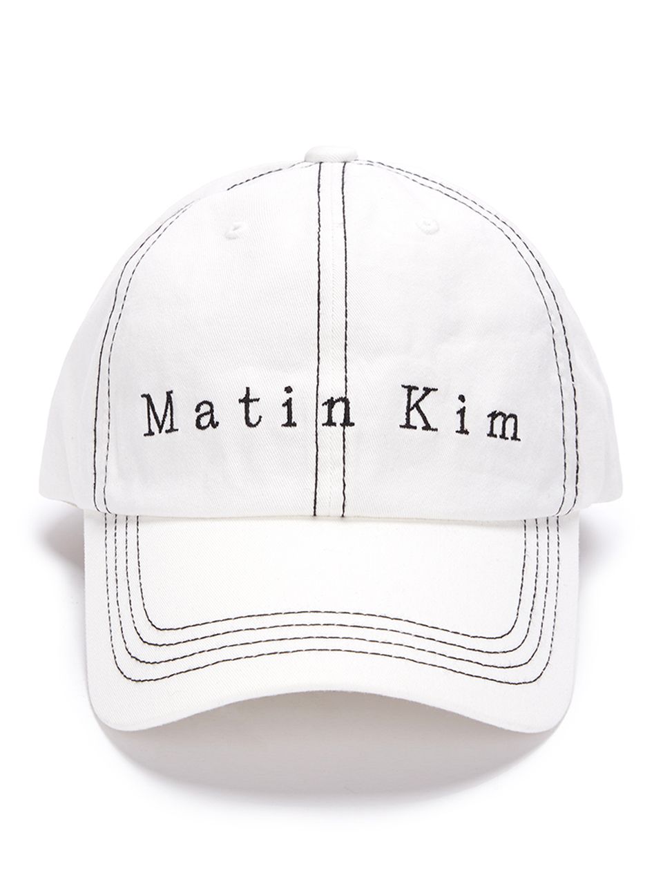 [MATIN KIM]★韓国人気★MATIN STITCH BALL CAP MUSINSA | MATIN KIM MATIN STITCH BALL CAP IN WHITE