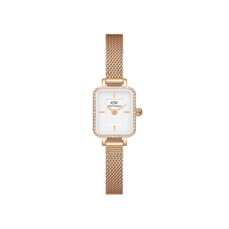 QUADRO MINI LUMINE BEZEL 2컬러 크리스탈 베젤 패션시계