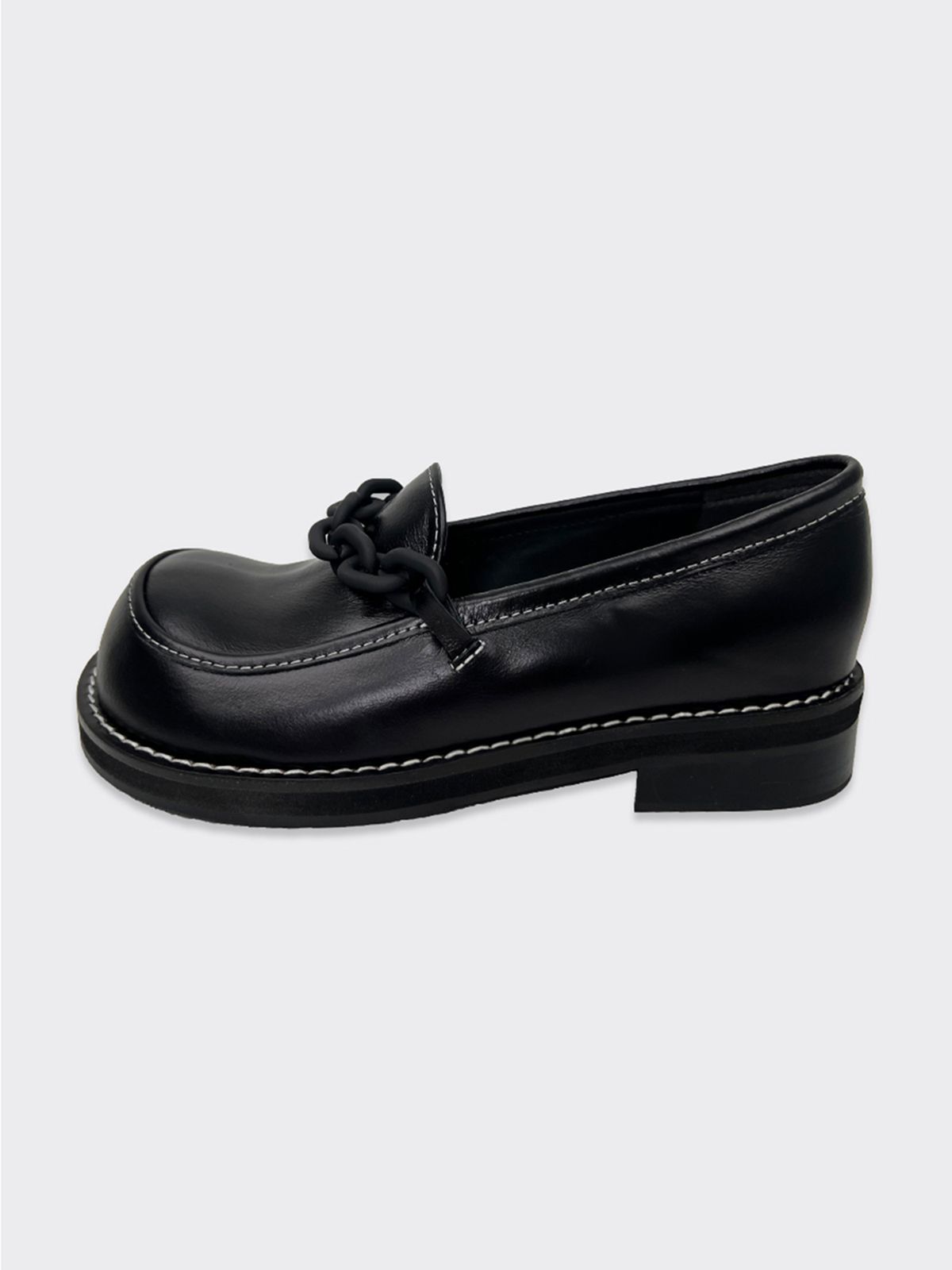 히푸(hippu) Chain Loafer Women [Black]