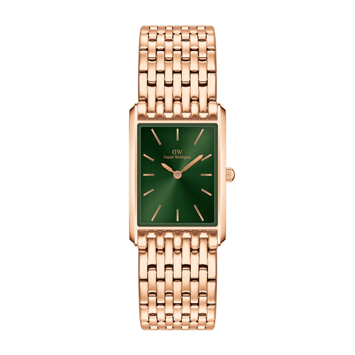 다니엘 웰링턴(DANIEL WELLINGTON) BOUND 9-LINK EMERALD 선레이 다이얼 패션 손목시계