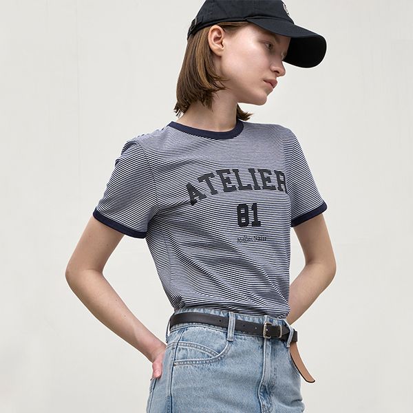 Nページ MUSINSA公式 | ATELIER NAIN ATELIER NUMBERING STRIPE TEE(T-6807)