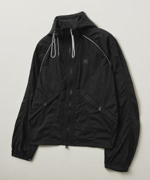 패러세일 후드 집업 자켓 블랙