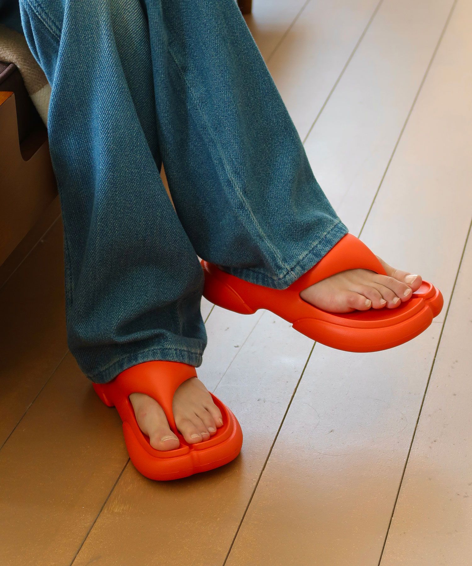 MUSINSA | PAES Flip Flop 02 / Red