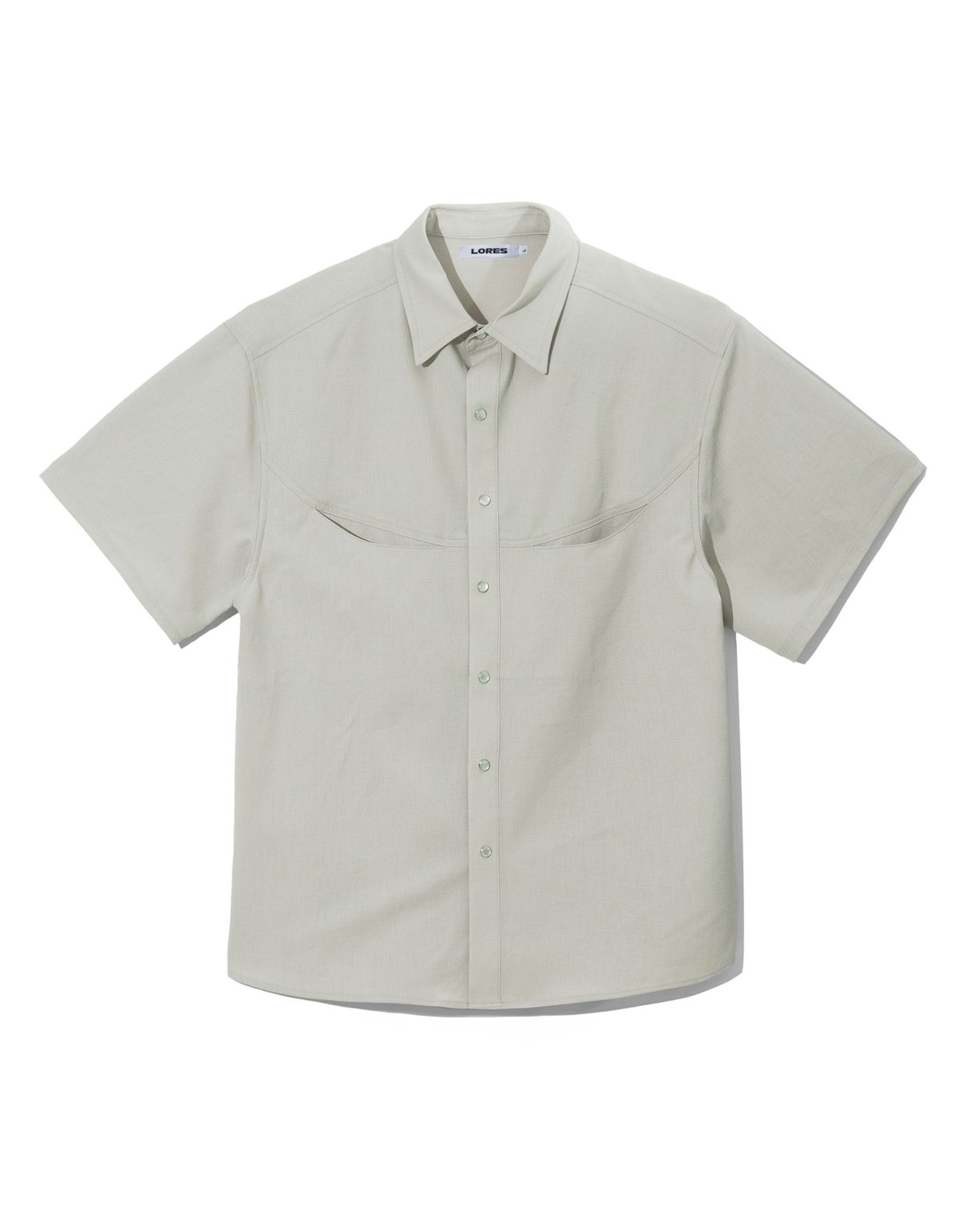 로어즈(LORES) Cowboy S/S Shirt - Light Brown
