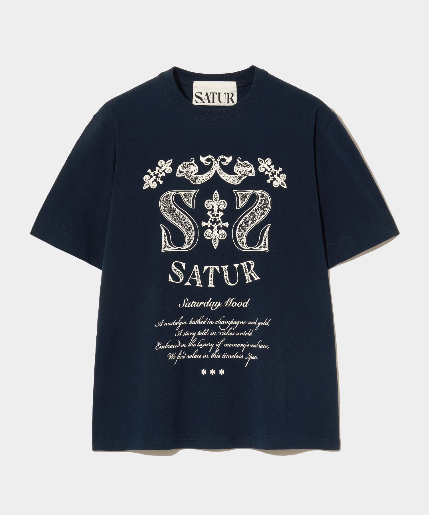 ◆SATUR◆ Clash Nostalgia Vintage Graphic Short Sleeve T-Shi MUSINSA | SATUR Clash Nostalgia Vintage Graphic Short