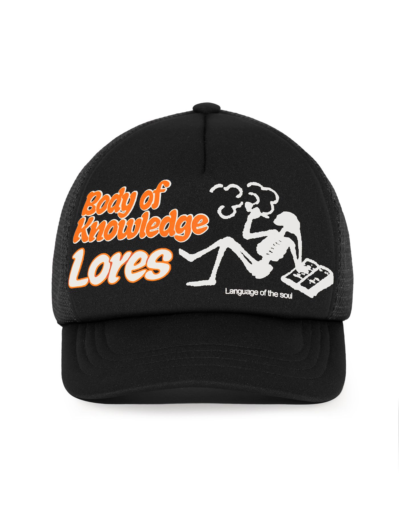 キャップ LORES Smoke Trucker Cap SA029 MUSINSA | LORES Smoke Trucker Cap - Black