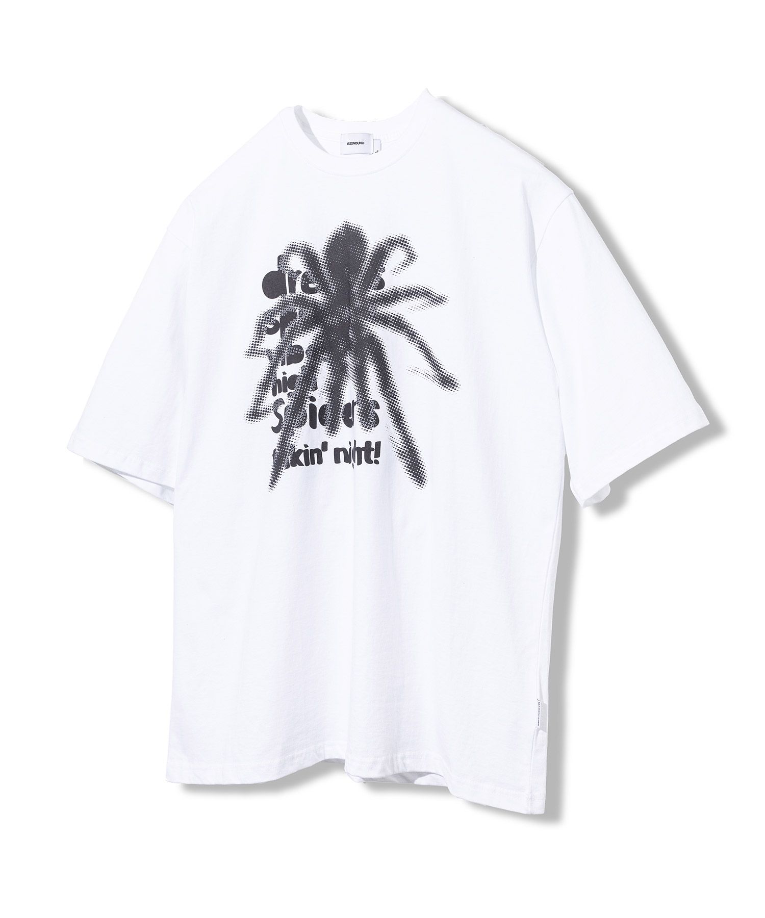 【massnoun】24SS★ SPIDER REAL OVERSIZED SHORT T-SHIRTS MUSINSA | MASSNOUN Spider Real Oversized Fit Short-sleeved T