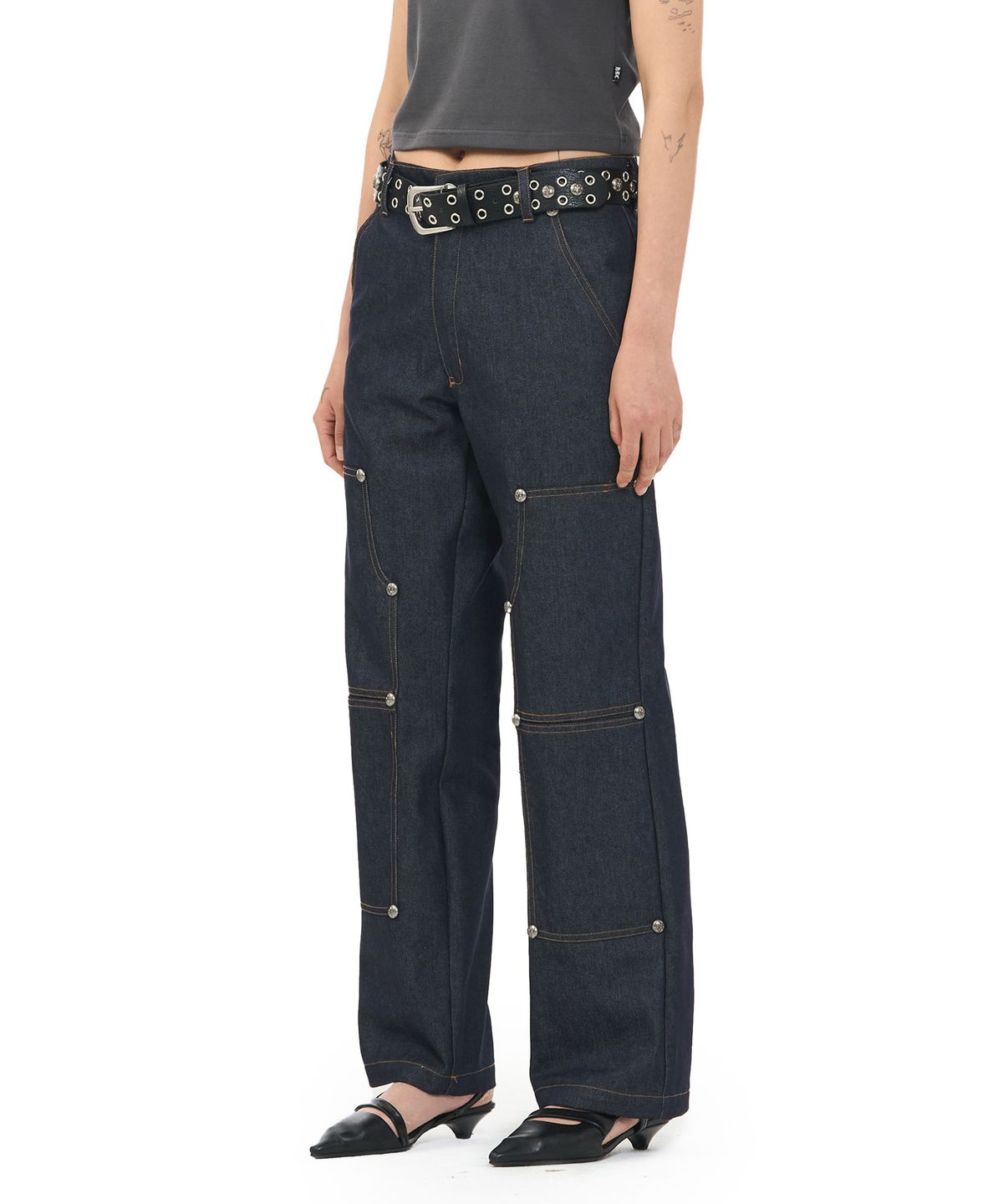하우스 락 클럽(HOUSE ROCK CLUB) ROCK CARPENTER PANTS - BLUE