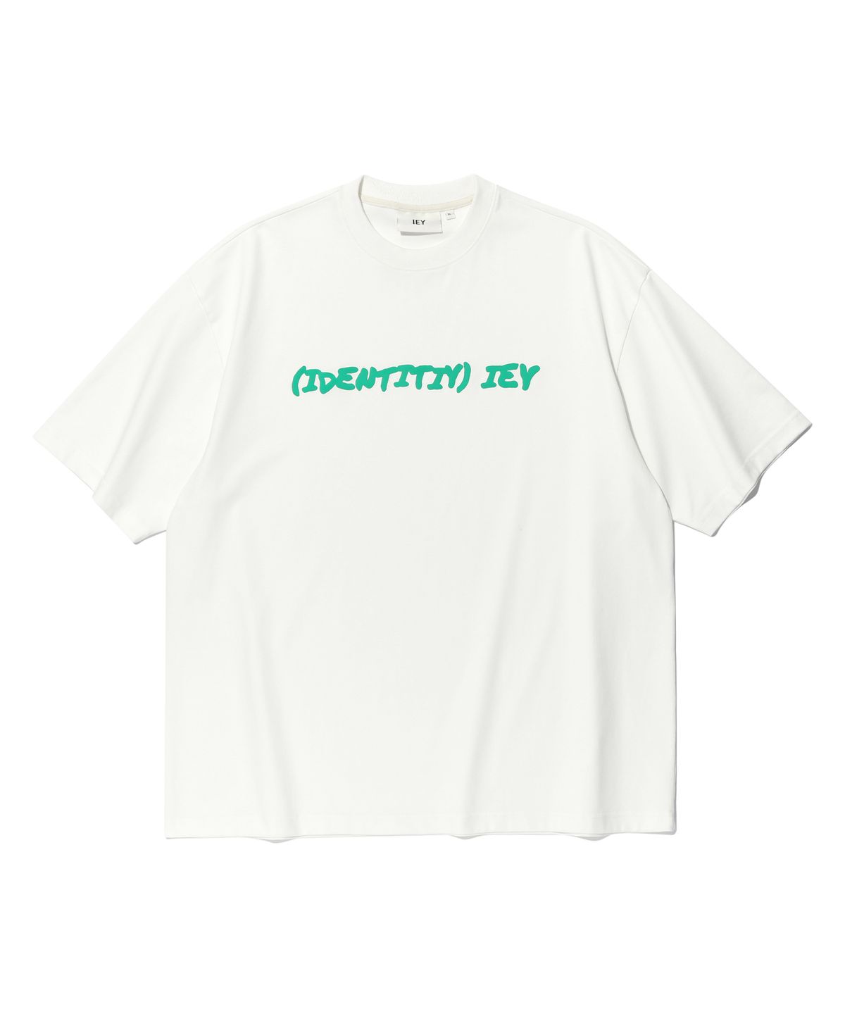 이에이(IEY) CALLI LOGO T-SHIRT White - 사이즈 & 후기 | 무신사