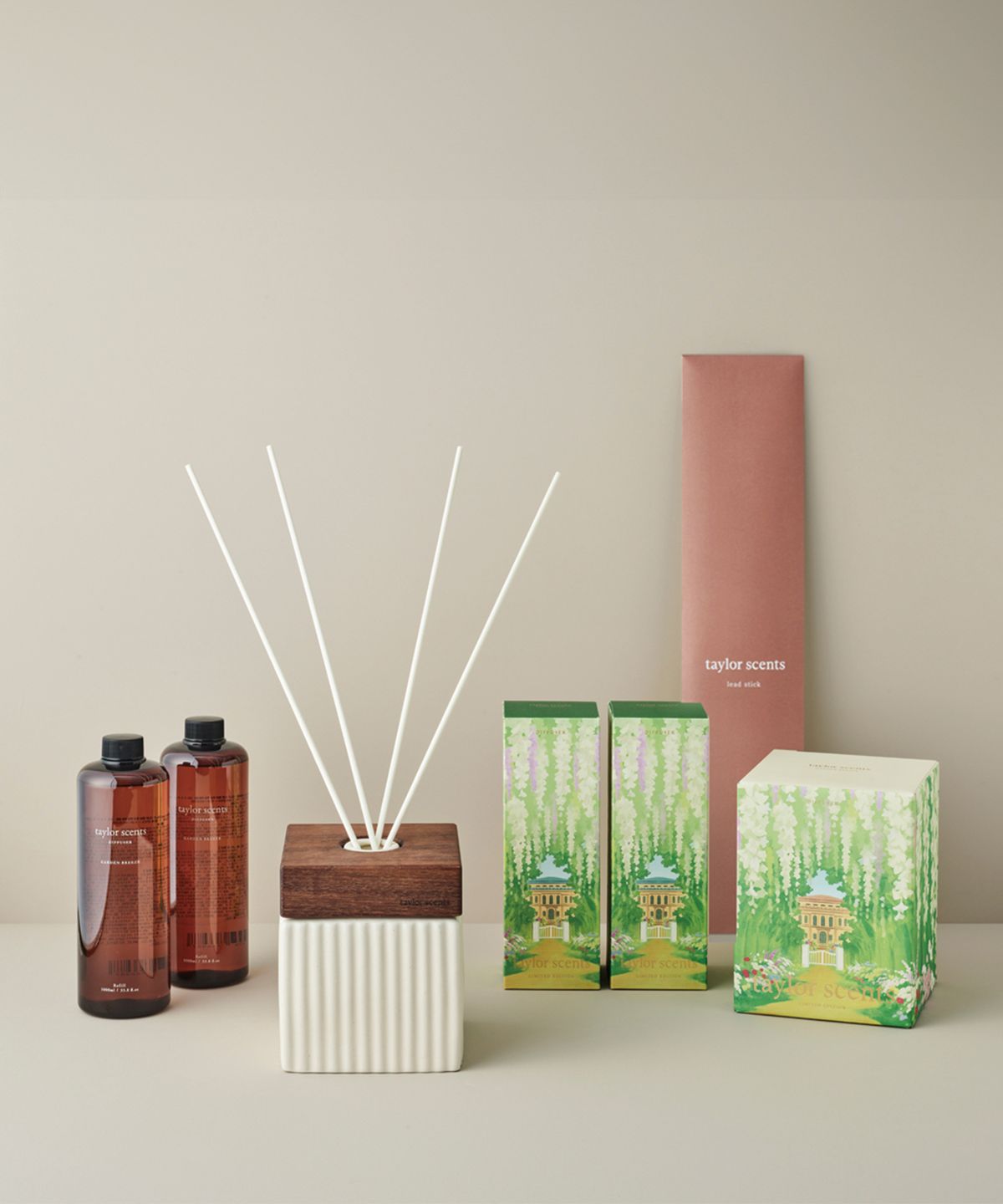 테일러센츠(TAYLOR SCENTS) 오브제 디퓨저 2L 가든브리즈