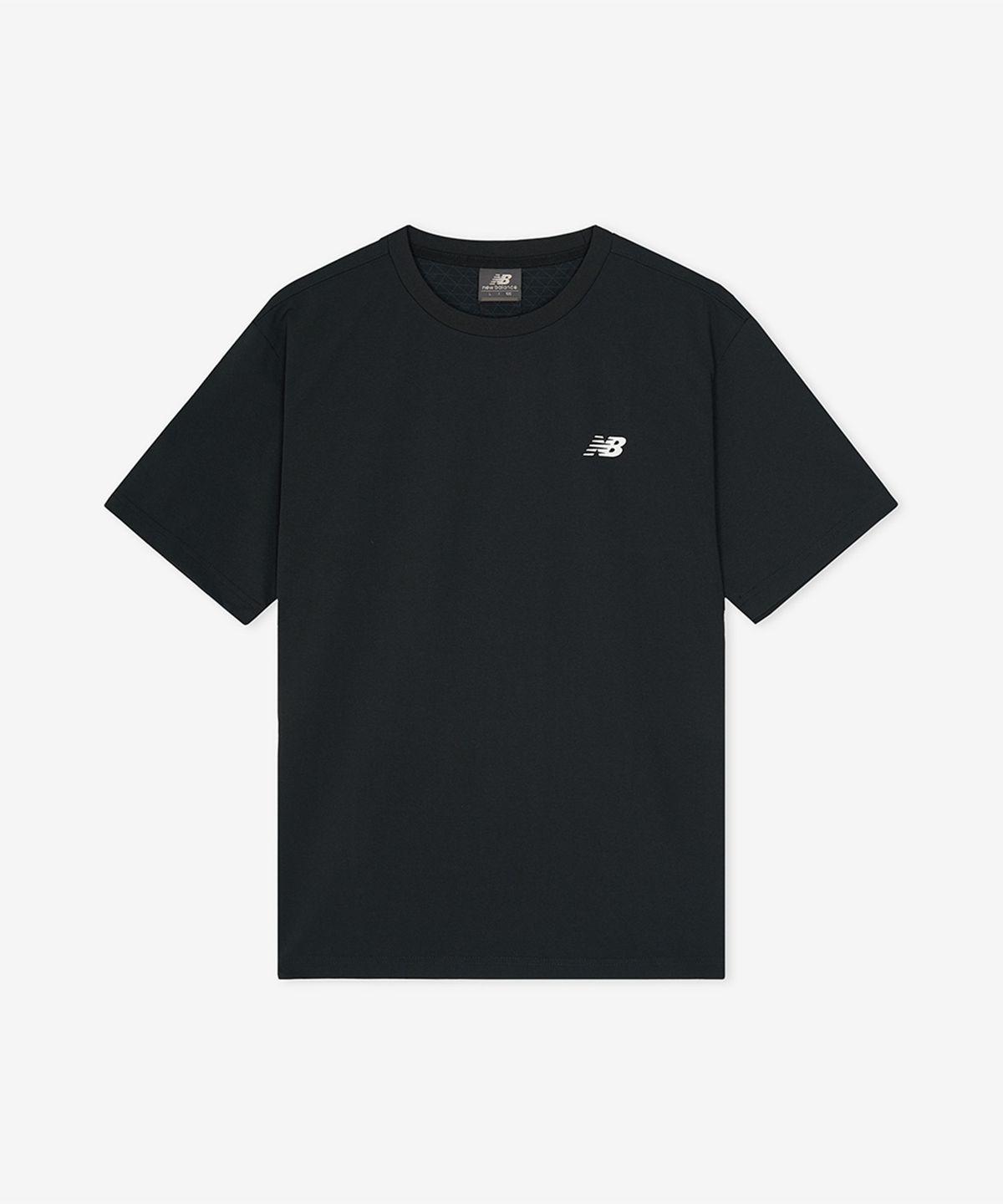 뉴발란스(NEW BALANCE) NBNEGCO210 / UNI FROZEN 스몰로고 반팔티 (BLACK)