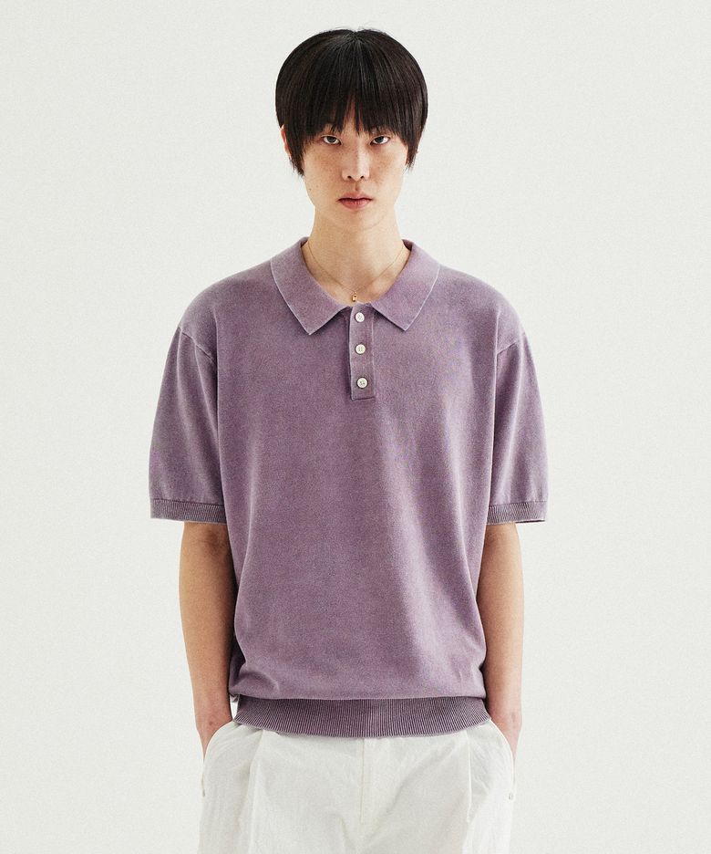 가먼트다잉 카라 하프 니트_4 COLOR