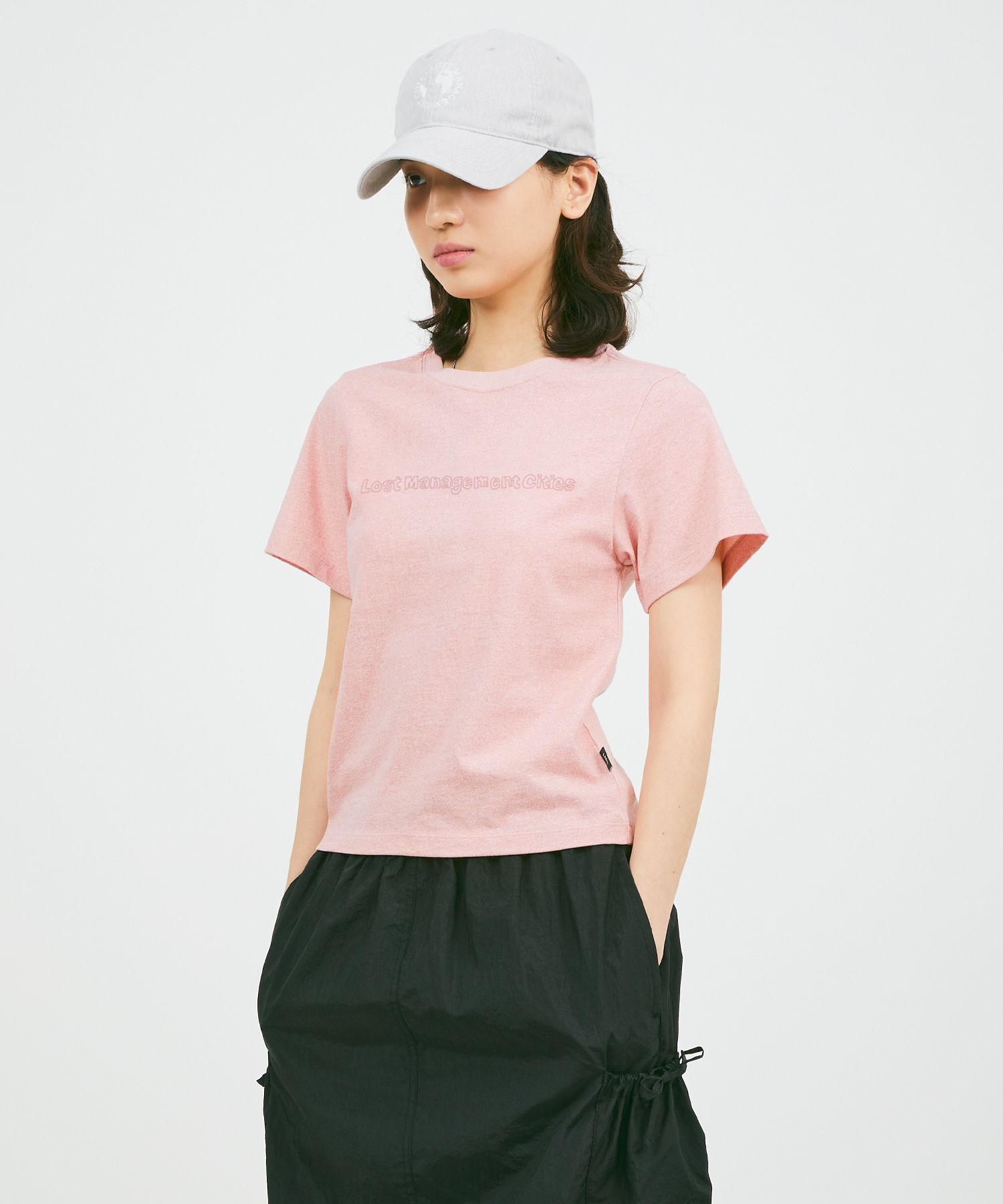 ★2024SS新作★LMC★WM FN DOODLE CROPPED TEE WM FN DOODLE CROPPED TEE light blue - LMC | 엘엠씨