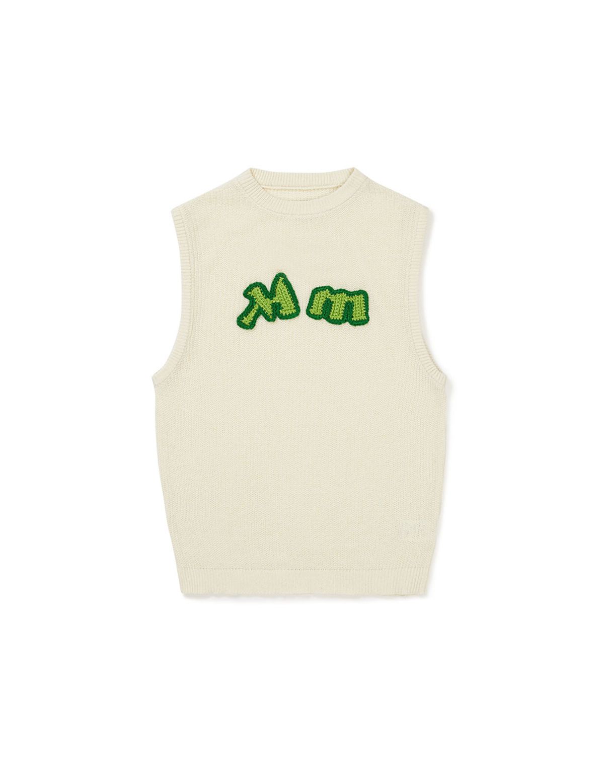 엠엠엘지(MMLG) [Mmlg] MM KNIT VEST (IVORY)