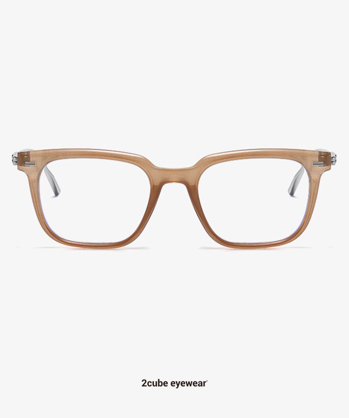 투큐브(2CUBE) Flat 501(Brown-eyewaer)
