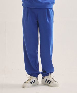 WW 원 턱 조거 스웨트 팬츠[울트라마린]