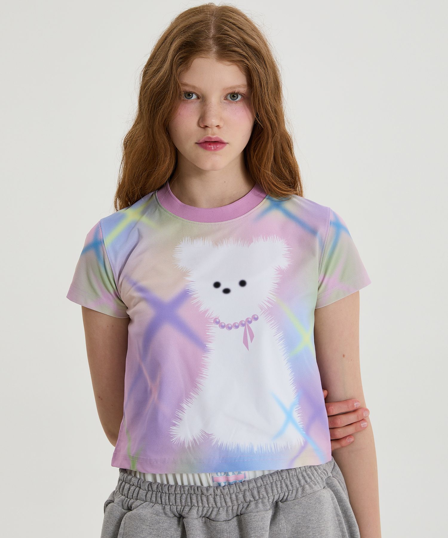 ★WAIKEI★ Twinkle Maltese Short Sleeve T-Shirt Pink YKBD02T MUSINSA | WAI KEI Twinkle Maltese half sleeve T-shirt PINK