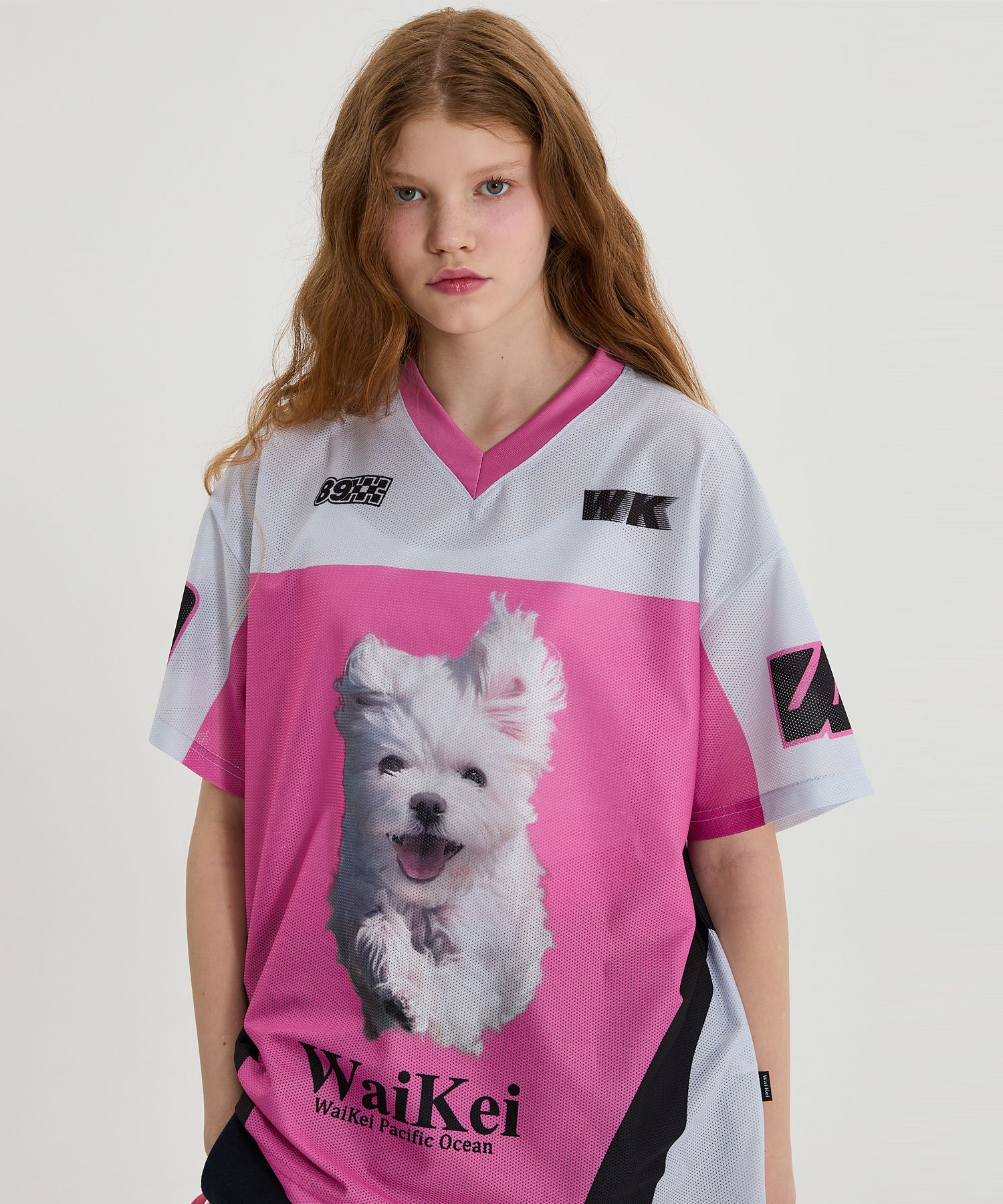 Tシャツ・カットソー Wai Kei Maltese GOOREUM mesh jersey half sleeve T-shirt MUSINSA | WAI KEI Maltese GOOREUM mesh jersey half sleeve T