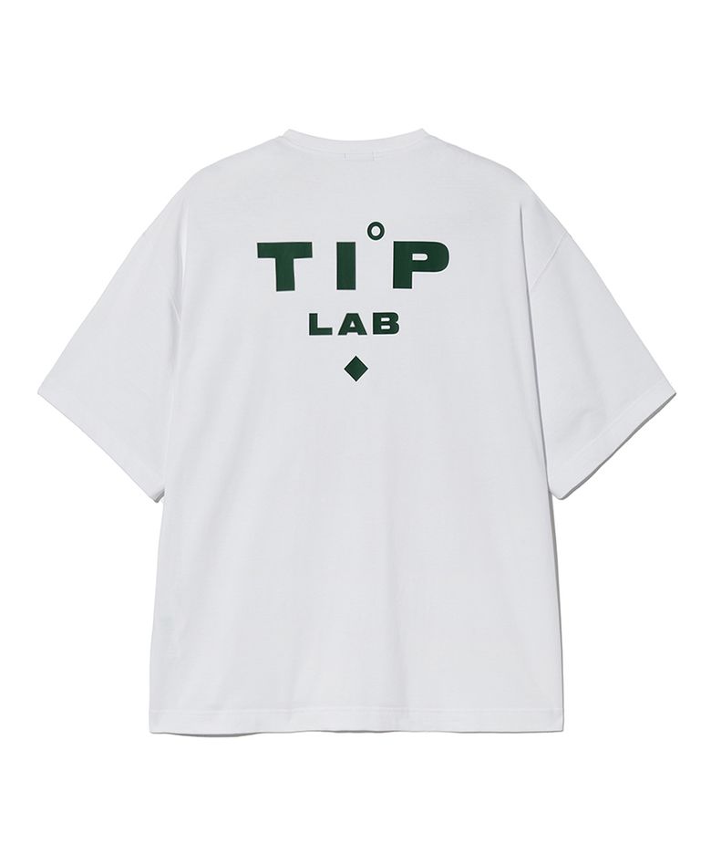 Stadium round half sleeve [white]