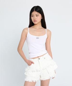 U-NECK TANK TOP_IVORY