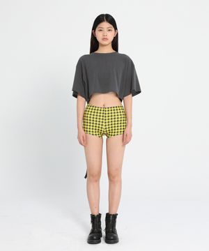 UPSIDE DOWN T-SHIRT_CHARCOAL