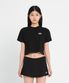 s/e/o LOGO CROPPED TEE_BLACK