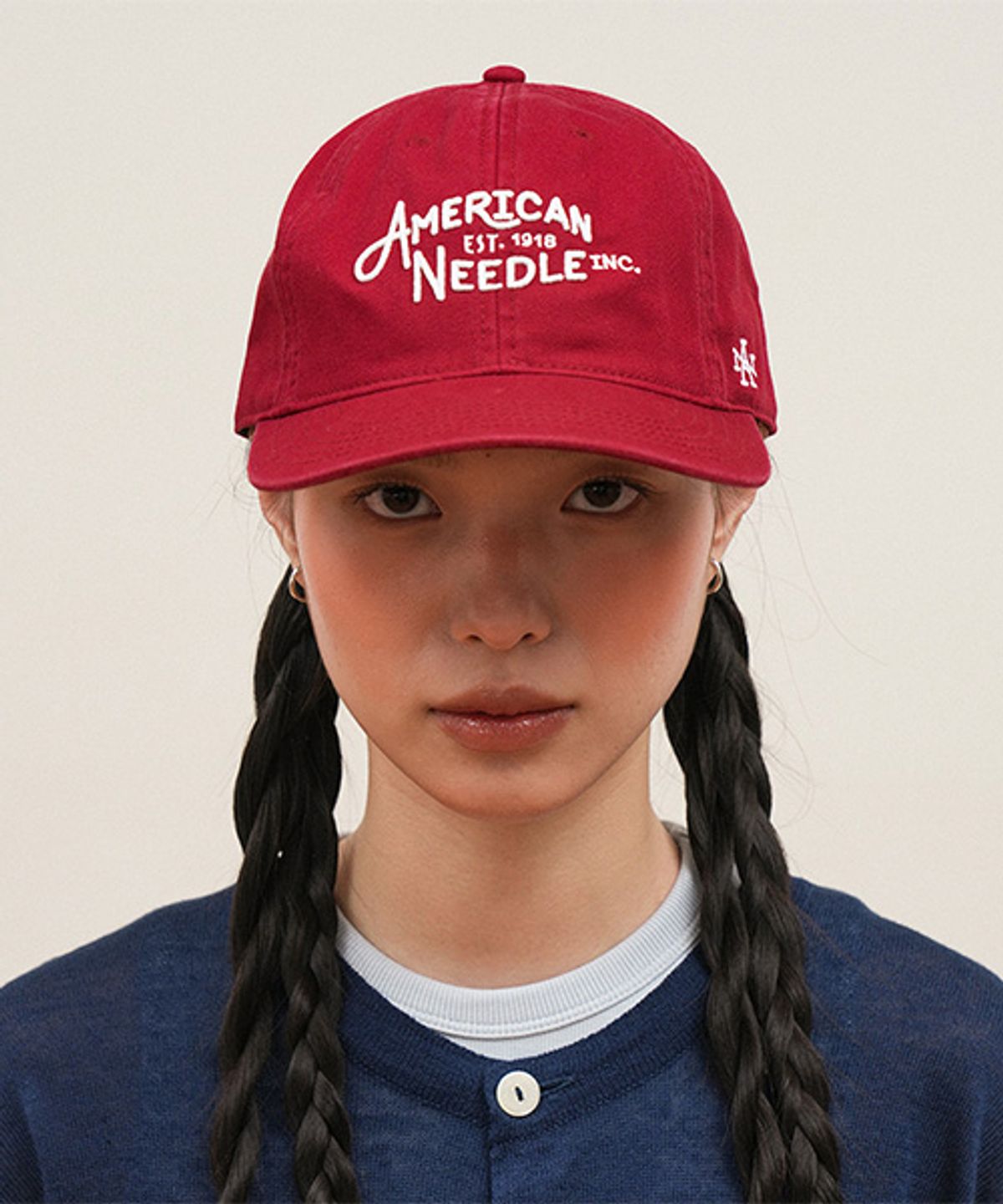 아메리칸니들(AMERICAN NEEDLE) HEPCAT AMERICAN NEEDLE LOGO - WINE