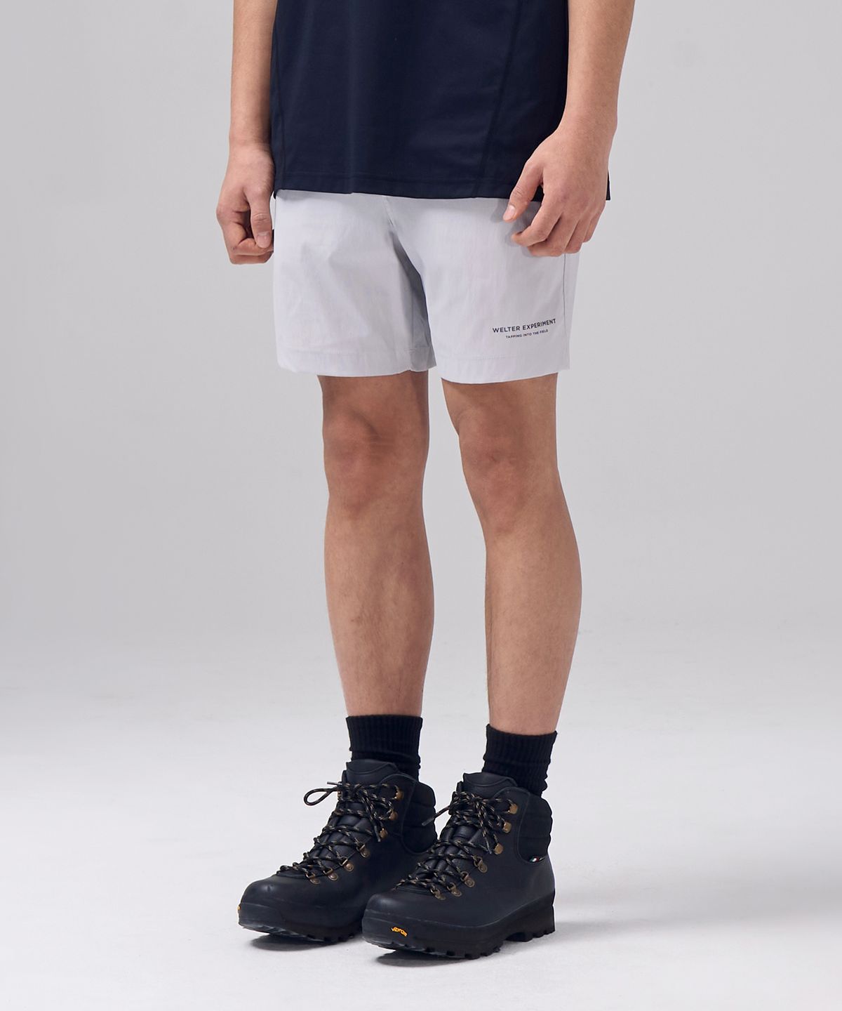 웰터 익스페리먼트(WELTER EXPERIMENT) ATTABAD HIKE SHORTS_LIGHT GRAY_WSP011