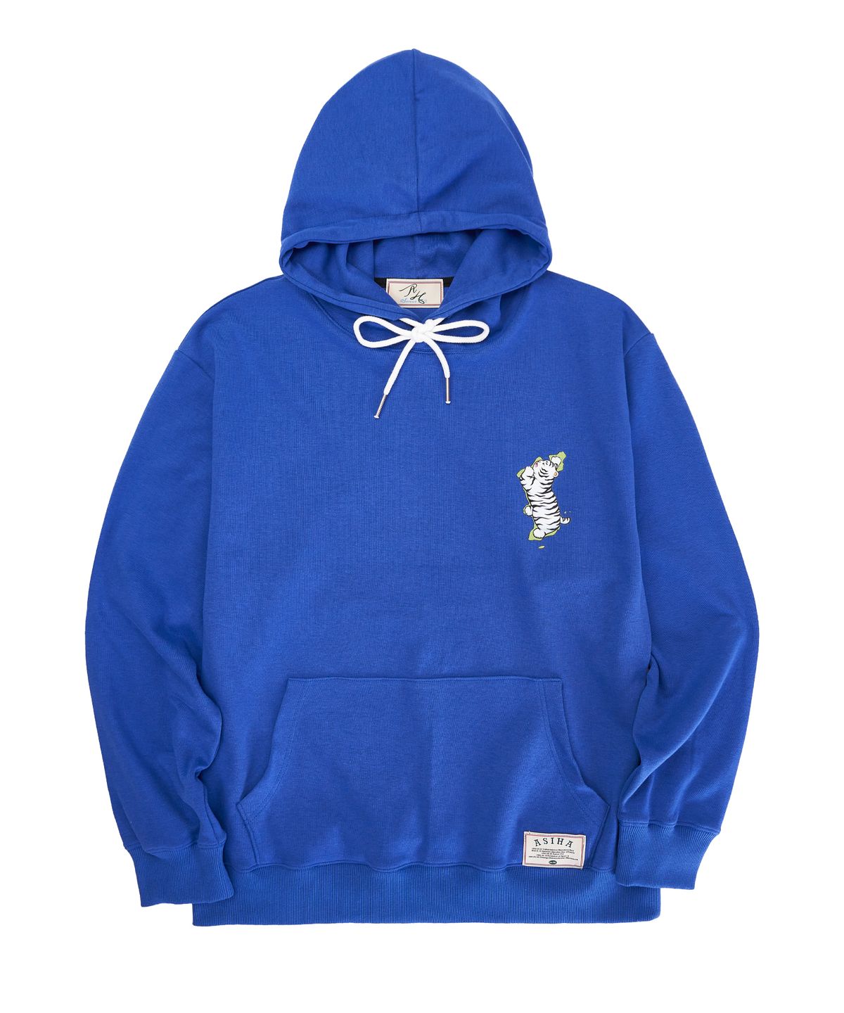 아시하(ASIHA) AH24-02HBL MAP OF KR HOODIE 아시하 지도 후디 Blue