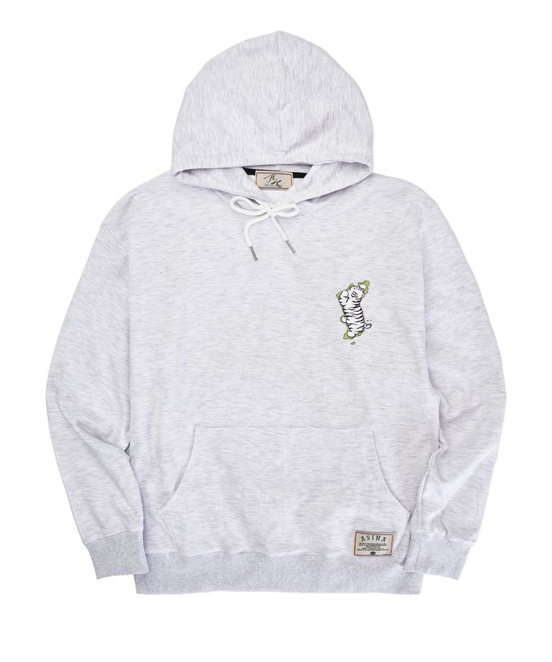AH24-02HWH MAP OF KR HOODIE 아시하 지도 후디  White