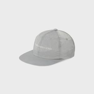 Nylon Logo Cap - 실버