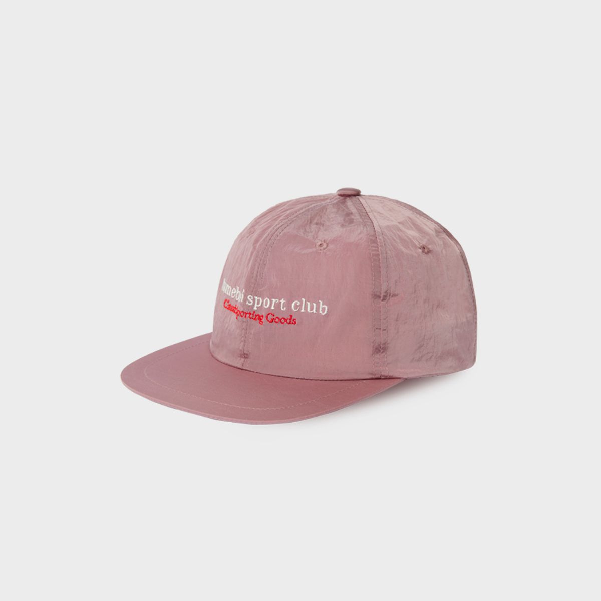 홈보이스포츠클럽(HOMEBOI SPORT CLUB) Nylon Logo Cap - 핑크라벤더