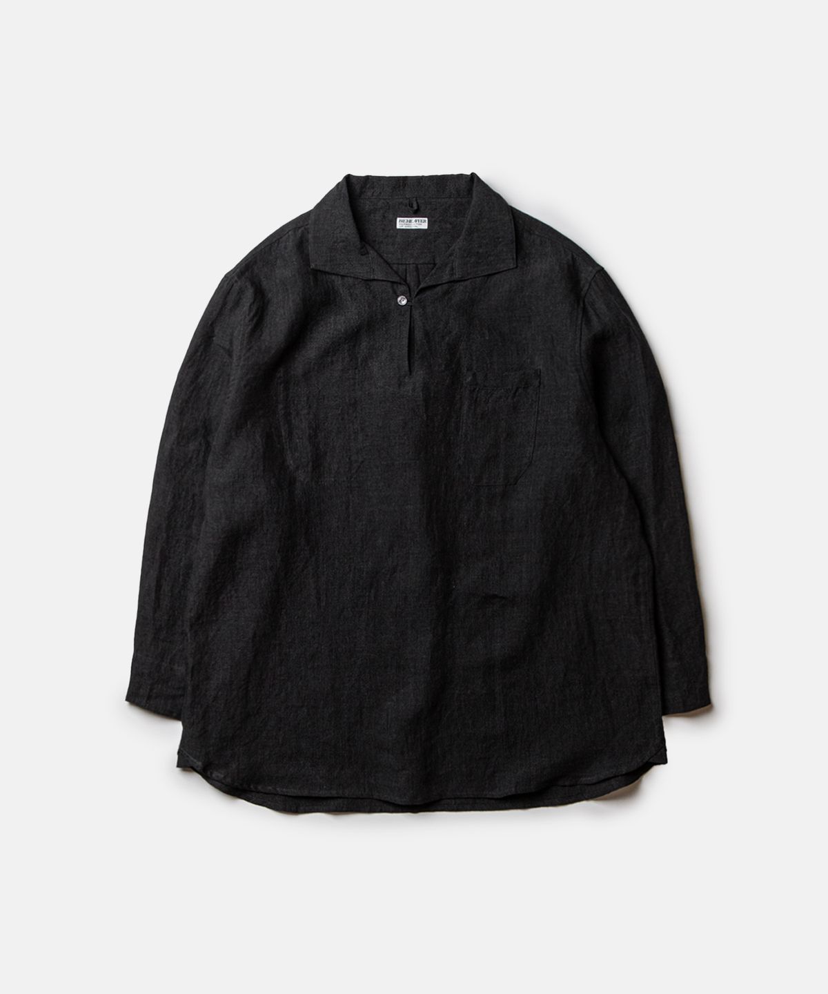 비헤비어(BEHEAVYER) MARINE SHIRTS ink black
