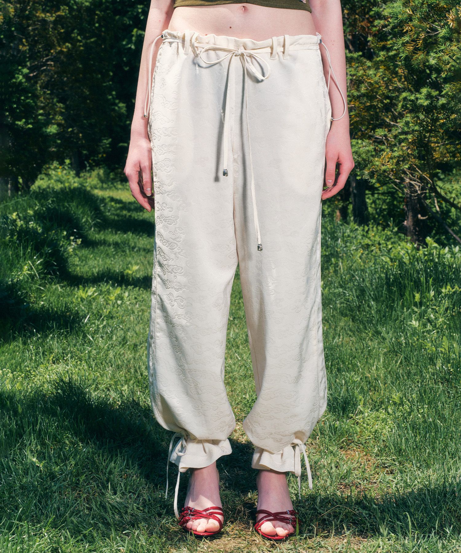 ★ILLIGO★ Piping Belted Wide Pants 3 COLOR MUSINSA | ILLIGO Piping Belted Wide Pants Oriental