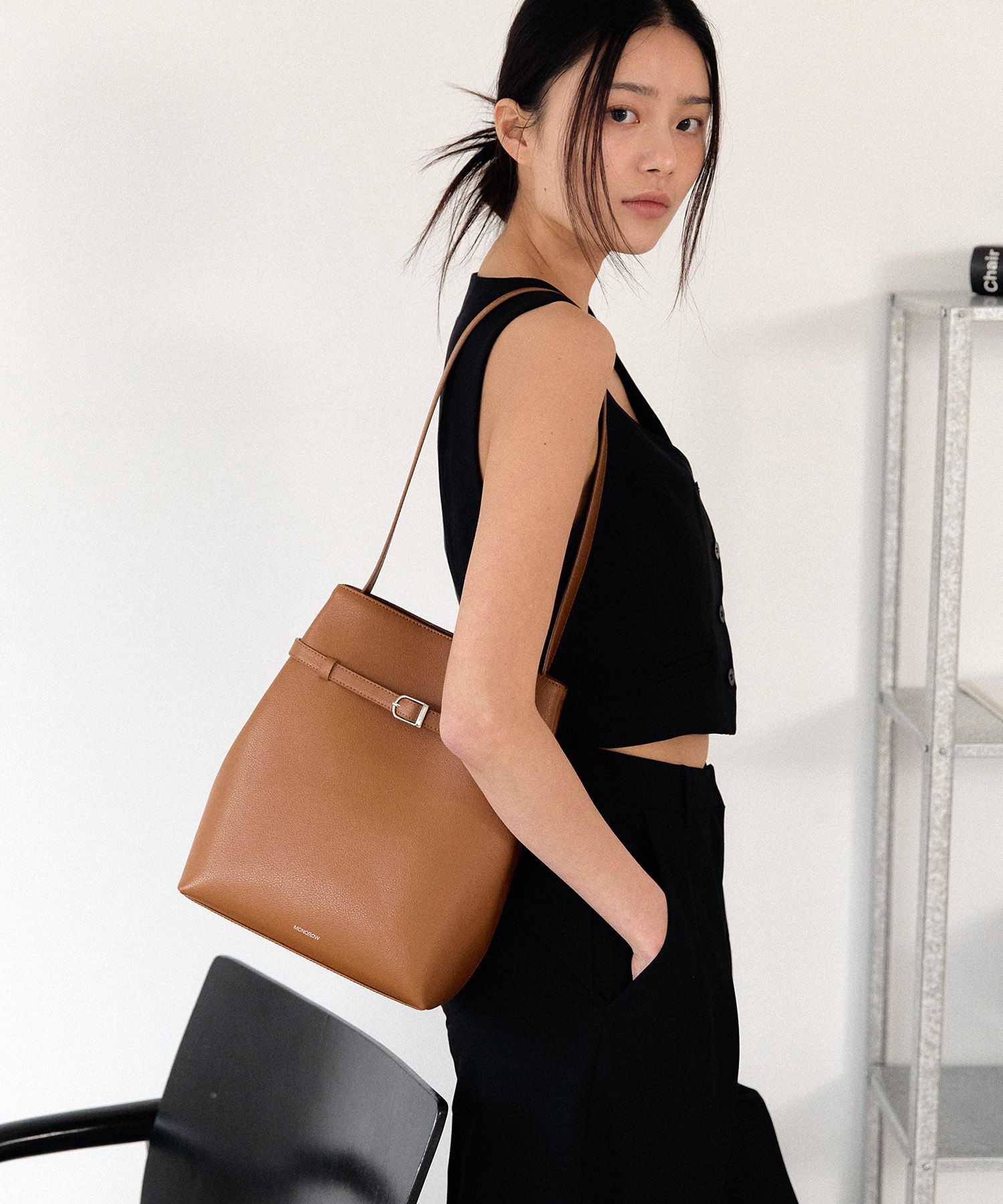 【MONOROW♥] LINE BACK CAMEL MUSINSA | MONOROW Lineback Camel