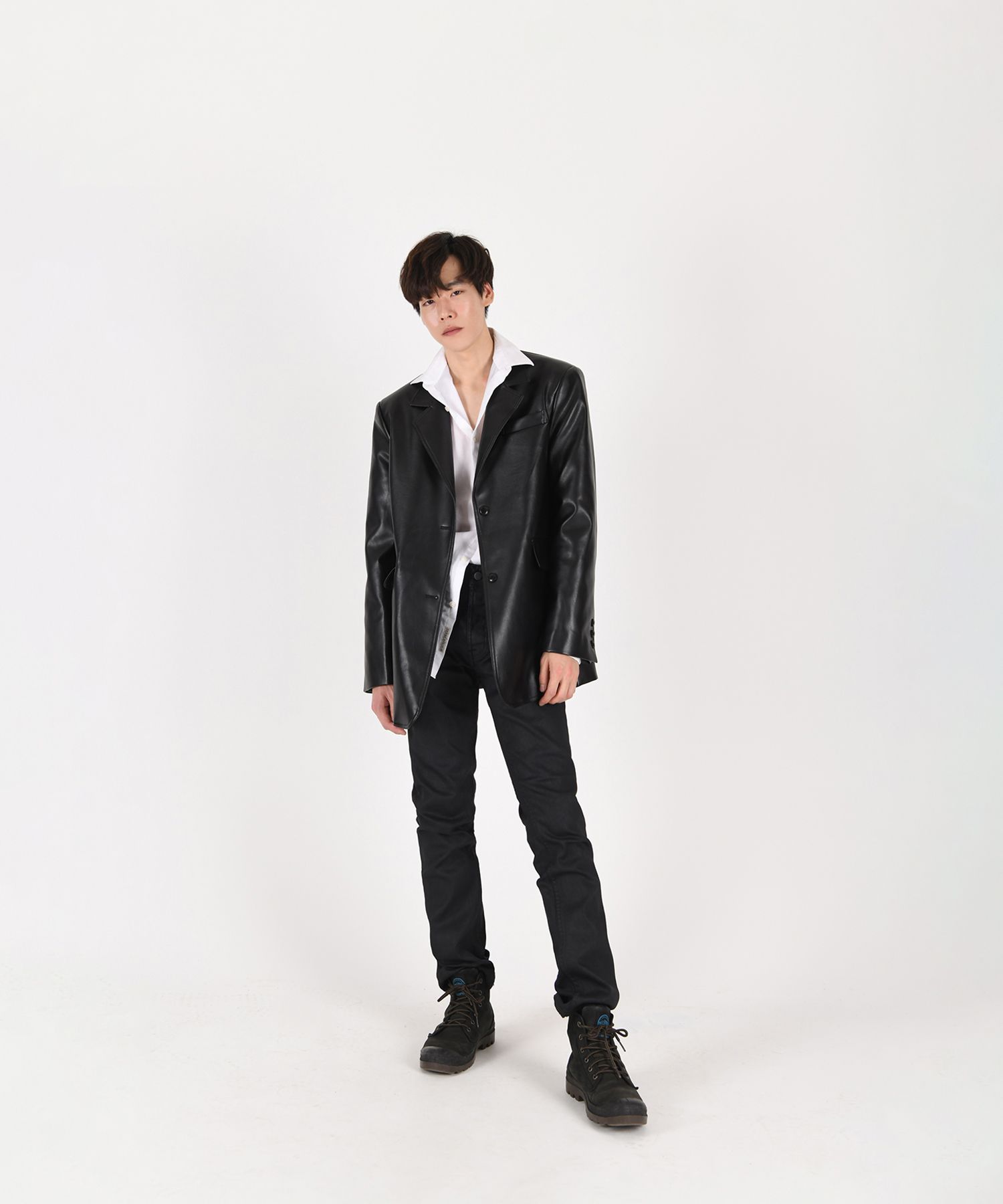 NUDIEJEANS 그리티묭 백 투 블랙 청바지